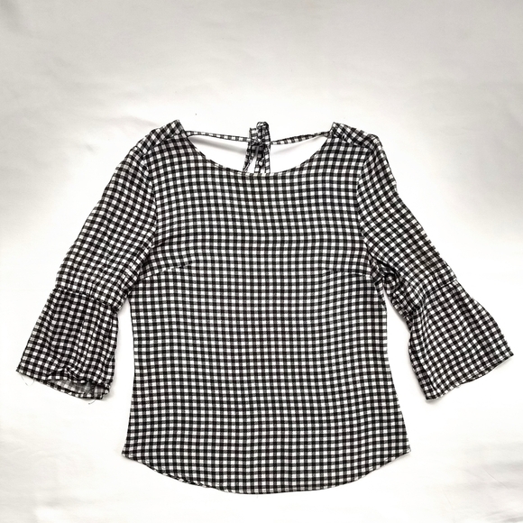 MAURICE'S | Gingham Bellsleeve Blouse - Picture 5 of 7